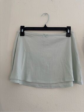 Baby Blue Cotton SKIMS sKIRT